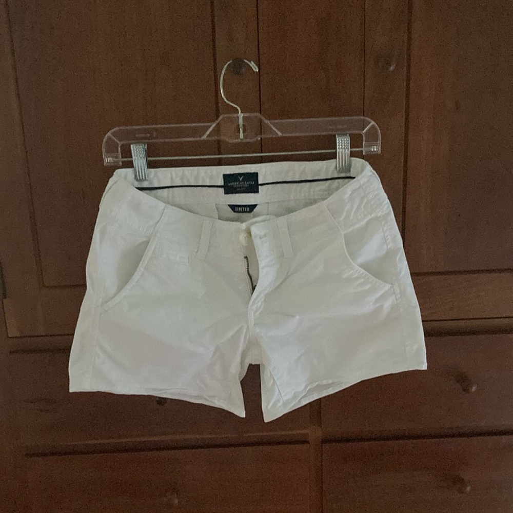 American Eagle Women's Casual White Shorts